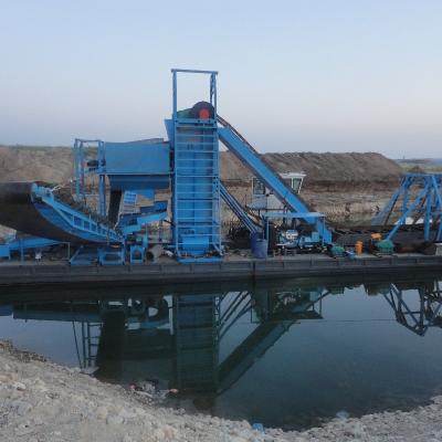 China Dredger de balde de grande cadeia resistente à corrosão para mineração de ouro no Gana à venda