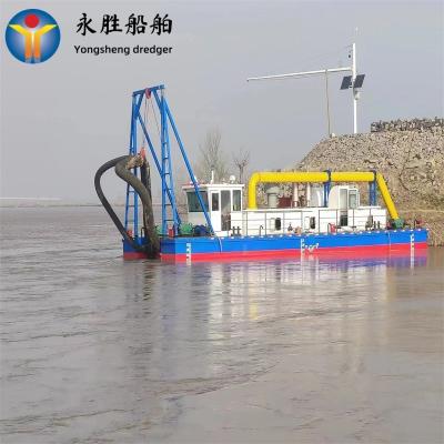 China Máquina de dragagem por sucção de areia para mineração de areia de lagos fluviais à venda