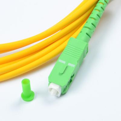 China Hot Selling FTTH Single Mode SC UPC-SC Patchcord Single Mode Fiber Optic Fiber Jumper Optical Cable with High Quality for sale
