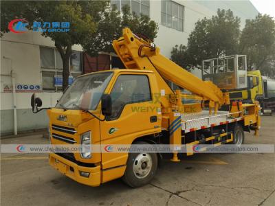China Pritschenwagen JMC 21M Telescopic Aerial Working für Straßenlaterne-Reparatur zu verkaufen