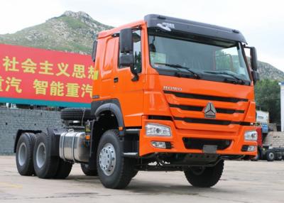 China Primärantrieb-Traktor-Haupt-LKW Sinotruk HOWO 6x4 371HP 10 Geschäftemacher-RHD zu verkaufen
