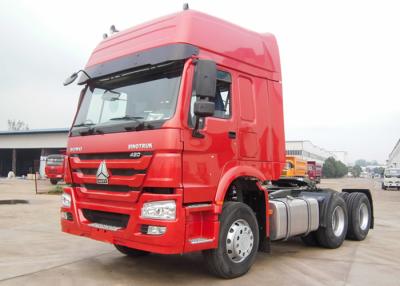 China Sinotruk HOWO 6x4 420HP RHD EURO2 3 Primärantrieb-LKW mit Traktor-Kopf zu verkaufen