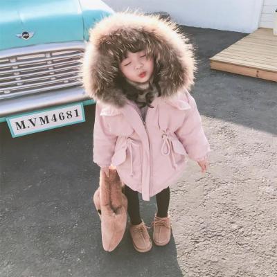 China Girls Winter Plus Size Clothing Fur Coat Little Girls Warm Pink Fur Coat Little Girls Winter Plus Size Clothes for sale