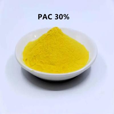 Китай Хлорид PAC химического вспомогательного зерна агента 1327-41-9 30% желтого поли алюминиевый продается