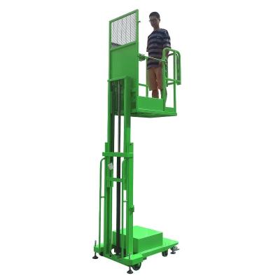 China 10FT Semi Electric Order Picker Warehouse Lifting Equipment High Efficiency for sale