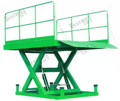 China 3000Kg Loading Capacity Hydraulic Stationary Scissor Lift 1.6M for sale