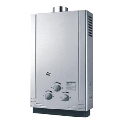 China 6L-20L Matal Iron Wall Mounted Water Heater Flue Exhaust Gas Water Heater for sale