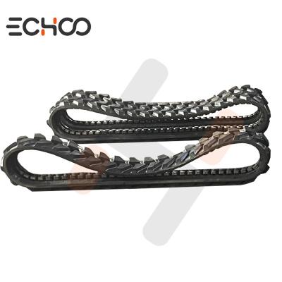 China Rubber Track for Volvo ECR58 Mini Excavator Undercarriage Parts for sale