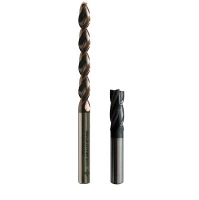 China Hole Processing China to Produce High Quality HSS Drill and High Speed Steel End Mill for sale