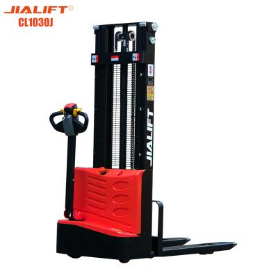 China Electric Stacker Lifter Rated Traction 1000kg Lifting Height 3000mm for sale