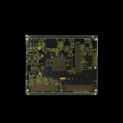 중국 0.1mm 최소 흔적 너비 다층 PCB 로저스 기본 재료와 樹脂 플러그 판매용