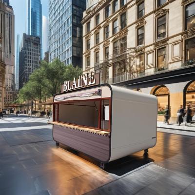 Chine Vente de crème glacée dans la rue vente de kiosque vente pour mobile vente de café crêpe camion alimentaire à trois roues à vendre