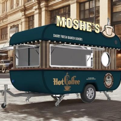 Cina Opzioni multicolori Mini Cute Pretty Food Truck per Caffe Bar Street Restaurant in vendita
