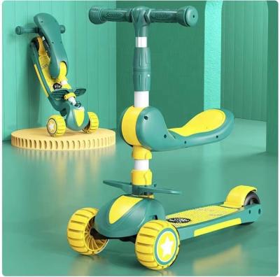 China Scooter infantil com luz LED 3 rodas e baixo custo de manutenção à venda