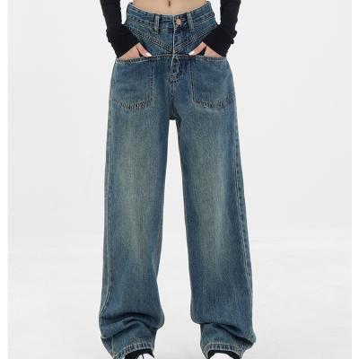 China QUICK DRY Tight Lady Crumple up High Waisted Young Girls Women Casual Pants Quantity XXL Winter Cotton Spring Spandex Jean for sale