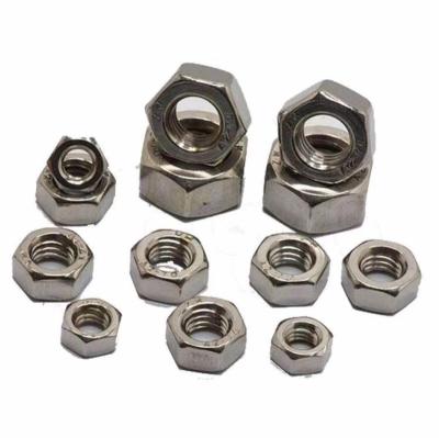 China DIN936 Good Quality Hex Head Steel Nut m6 m25 Stainless Steel for sale