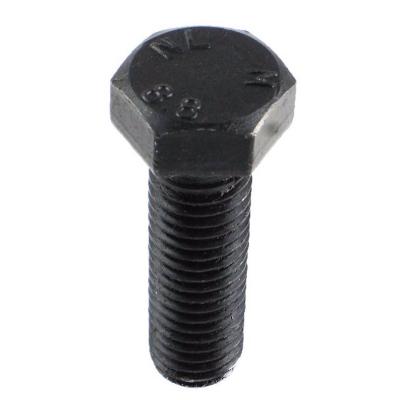 China DIN933 hex head steel bolt with black manufacturing low price for DIN933 hex head bolt for sale
