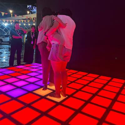 Κίνα LED χορευτικό πάτωμα πλακάκια Jumping Grid Διαδραστικό παιχνίδι Super Grid προς πώληση