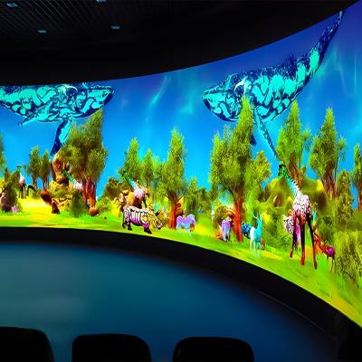 China Interieur 3D Immersive Projektor Interaktives Wandprojektionssystem für Dekoration zu verkaufen