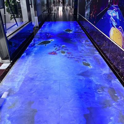 China Productor Sistema de proyector de suelo interactivo de holograma interior en venta