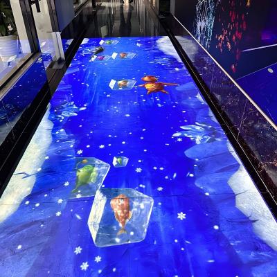 China Juego de proyectores de piso interactivos con temas personalizados en venta