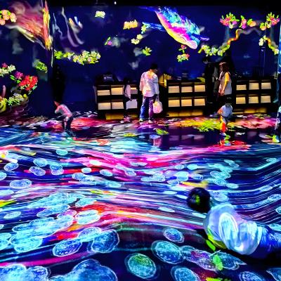 Chine Logiciel de projection interactive de mur 3D Holographique Expérience de salle immersive à vendre