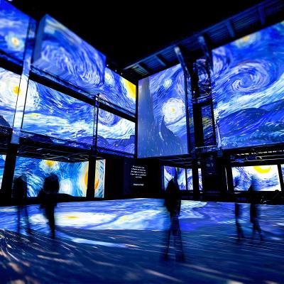 China Innenbereichs-Spielplatz Video Wand Boden Projektionssystem Immersive Projektion zu verkaufen