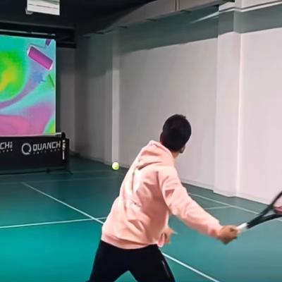 China 2024 Nieuwe Hot Sale Indoor Intelligente Simulatie Tennis Experience Hall Sport Te koop