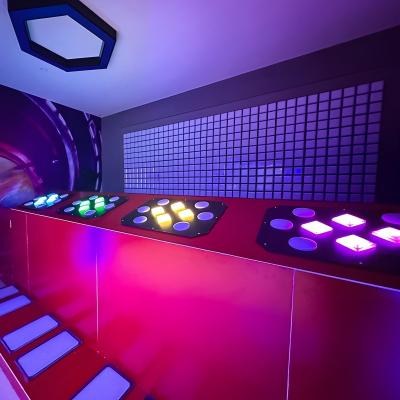 China Party Rental Equipment Activate Push Led Light Button Room Sport Game Active Games for sale