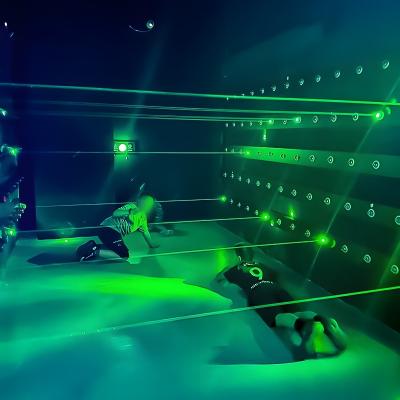 China Amusement Game Equipment Laser Tag Arena Laser Escape Room Labyrinths Actieve Laser Games Te koop