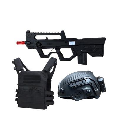 China Commercial Gun And Vest Multiplayer Wireless Laser Tag Equipment Game System Set for sale