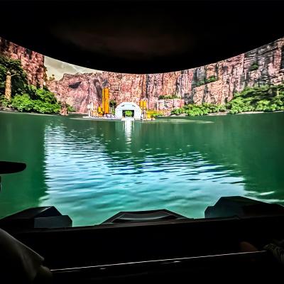 China Northern Lights Simulator Cinema 5d Visual Motion Immersive Orbital Cinema for sale