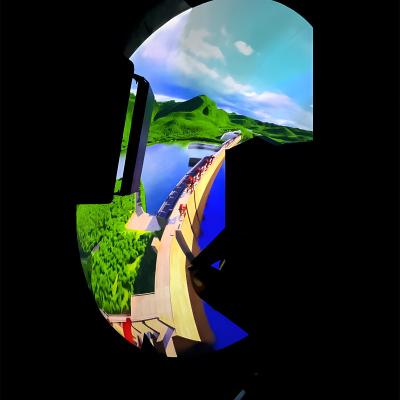 Κίνα 7d Flying Cinema Νέο μοντέλο 9d Vr Cinema κατάλληλο για οθόνη θόλου προς πώληση