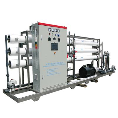 China Solar power sea water desalination ro system for sale