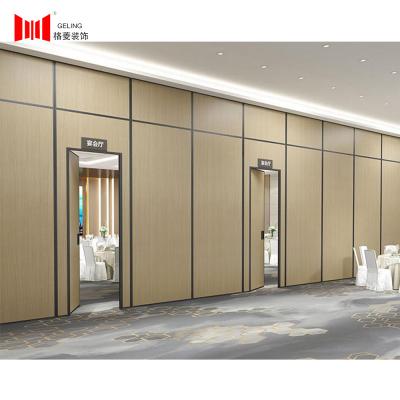 China De klantgerichte Muur van de Bureau Modulaire Verdeling met Schuifdeur 65mm Dikte Te koop