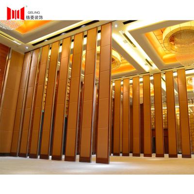 中国 MDF板100mm折る仕切りのドアの移動可能な壁OEM ODM 販売のため