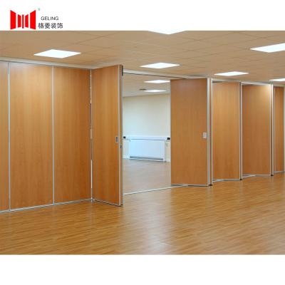 中国 T6学校のために表面アルミニウム折り畳み式の隔壁黄色いMdf 販売のため