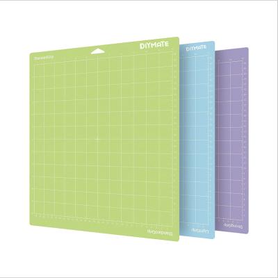 China 12*12 Inch StandardGrip LightGrip StrongGrip FabricGrip Durable Adhesive Cutting Mat for Cricut Maker for sale