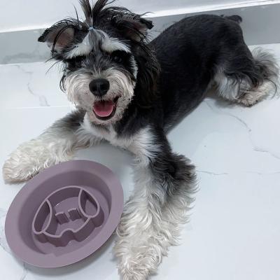 Chine Voltage non applicable Bouteille à lécher pour chiens en silicone conception interactive d'alimentateur lent à vendre