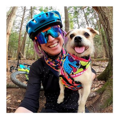 China 2021 New Big Frame UV400 Gradient Unisex Sun Glasses One Piece Sunglasses Color Lens Sports Recycling Sunglasses for sale