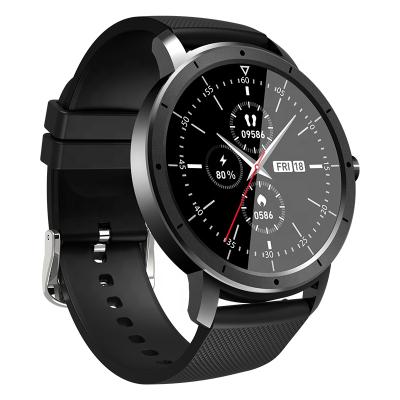 China 2021 New Design Round Touch Screen Fitness Tracker Smart Watch Waterproof Call Heart Rate HW21 Sports Smart Watches for sale