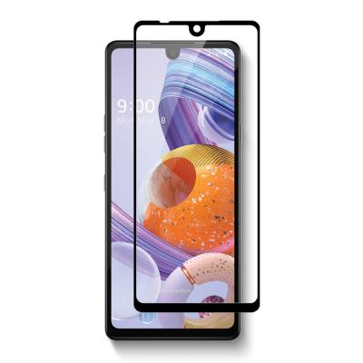 China Mobile Phone USA Sale 2.5D Glue Mood Glass Full Edge Hot Glue For LG Samsung Iphone 13 pro Max Screen Protector for sale