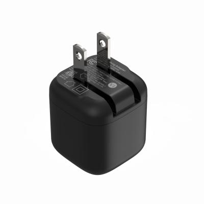 China Universal Type C PD ETL FCC OEM ODM PPS QC3.0 Quick Charger 20w 27w 30w Folding GaN Charger Tech Laptop Mobile Phone Fast Charger for sale