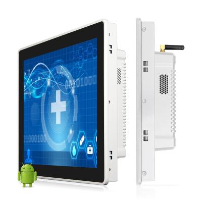 China Aluminum Alloy Medical Industrial Computer Ip65 Touch Screen Panel PC For Medical Heath//Bank for sale
