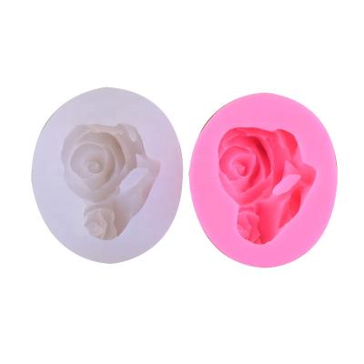China Sustainable Flower Silicone Fondant Mold Cake Decorating Tools Chocolate Mold Non Stick Fondant Molds for sale