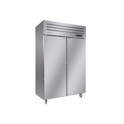 China Single-temperature low price kitchen commercial refrigerator 4 door uprigh glass refrigerator with door glass freezer commercial refrigeration equipment for sale
