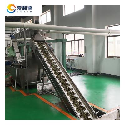 중국 긴 사용 기간 EVOO-3500 3500KG/H 추운 압축 기계에 의해 추가 처녀 올리브 오일 밀 판매용