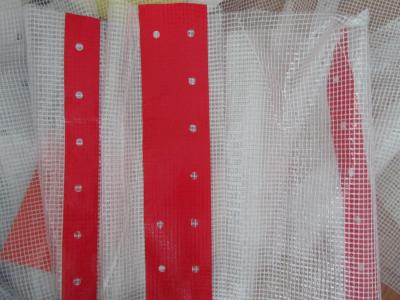 Chine scaffolding safety sheet PE mesh tarpaulin clear poly tarp à vendre