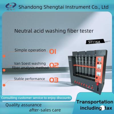 China Neutral Acid Fiber Tester ST116A Van Soest's washing fiber analysis method for sale