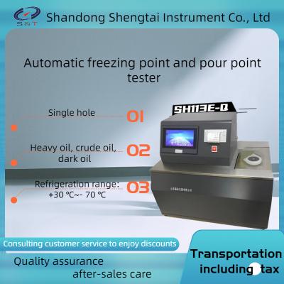 China SH113EQ automatic solidification point pour point tester with Cascade compressor refrigeration metal bath for sale
